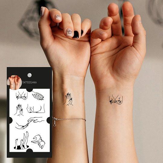Tattooshka lemosható tetoválás - Gyengéd érintés