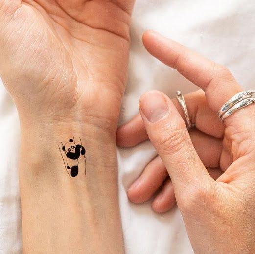 Tattooshka lemosható tetoválás - Mini pandák