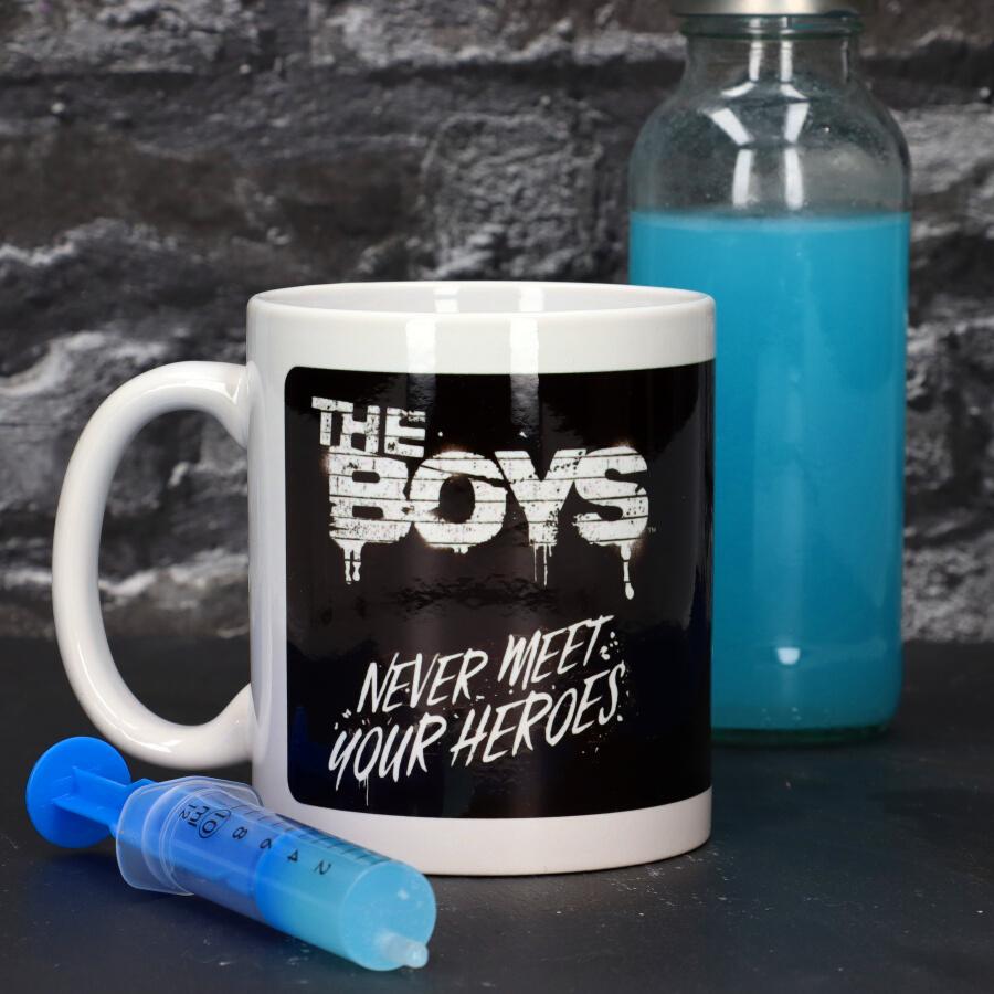 The Boys - Never meet your heroes kerámia bögre
