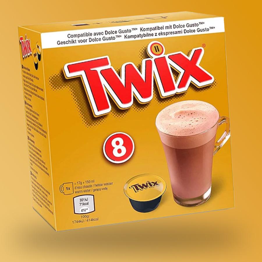 Twix forró csokoládé- Nescafé Dolce Gusto kompatibilis kapszula